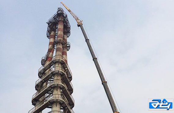 轉爐煤氣放散塔 \