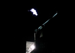 一套高爐煤氣放散點火裝置【點火成功】 武漢海韻竣工驗收！