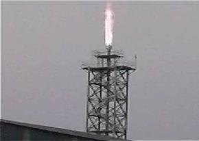 一套高爐煤氣放散點火裝置點火成功!武漢海韻【山西】再添新案列！