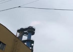 海韻1套三管轉爐煤氣放散裝置 河北邢臺項目點火成功！
